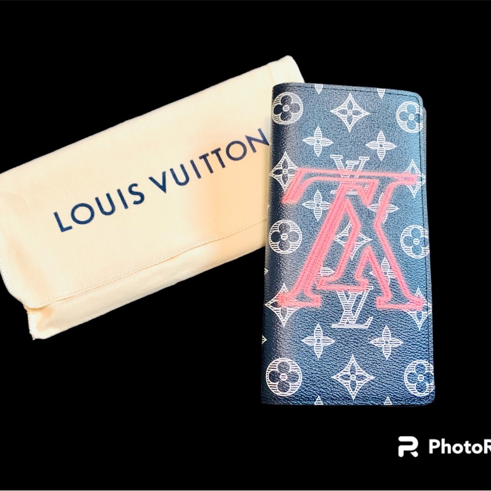 LOUIS VUITTON Monogram Ink Portefeuille Brother Upside Down Long Wallet M62893